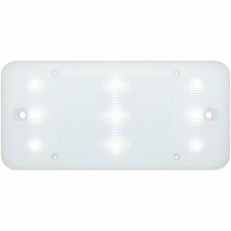 OPTRONICS 9-Led Low Profile Surface Mount Dome Light ILL46CB
